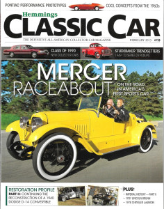 HEMMINGS CLASSIC CAR 2015 FEB - MERCERRACEABOUT,'40 DODGE D-14 CONV RESTO PT II